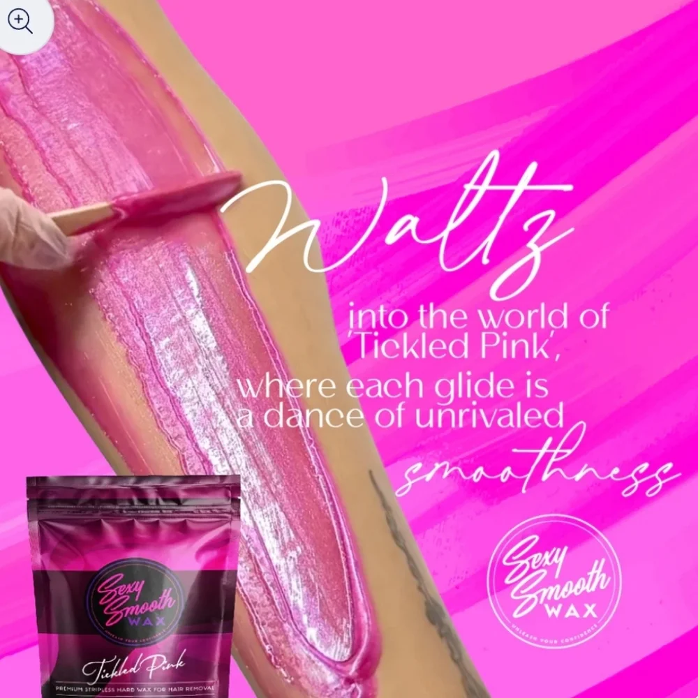 💥Sale💥Sexy Smooth Wax- Tickled Pink Premium Stripless Hard Wax - Picture 5 of 6